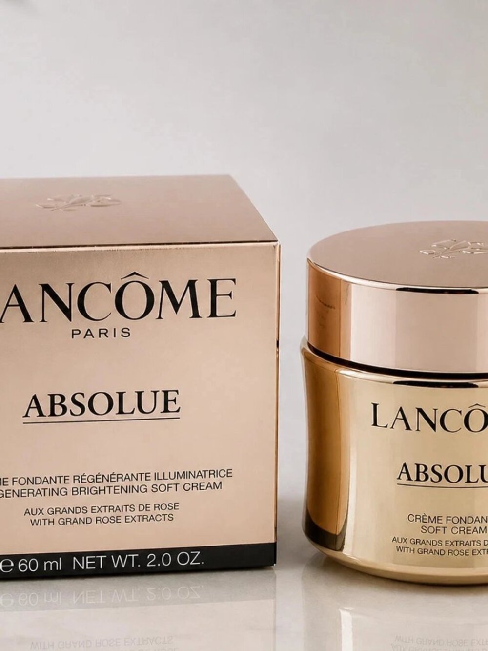 Lancôme Absolue Regenerating Brightening Soft Cream 2oz 60ml Face Moisturizer